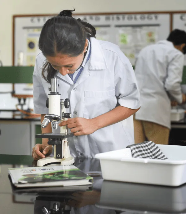 Students learning at Nalanda International School Vadodara