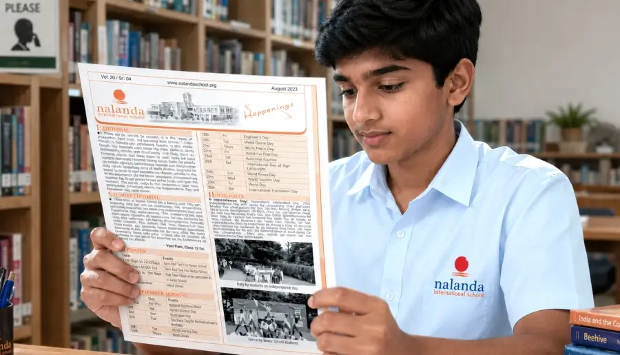 Nalanda International School Vadodara newsletter